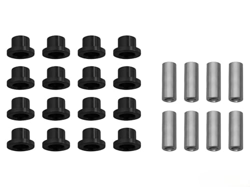 SuperATV Heavy Duty UHMW A Arm/Control Arm Bushing Kit for Can-Am Maverick X3 / 900 / Turbo/X RS/X DS/X RC/X MR/MAX (See Fitment) - Replacements For Front of Machine Only