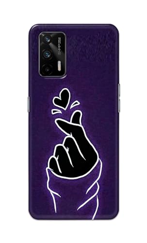 Image of Printed Hard Back Cover Case for Realme X7 Max 5G Back Cover (Famous South Korean K-Pop Music Icon) -1111