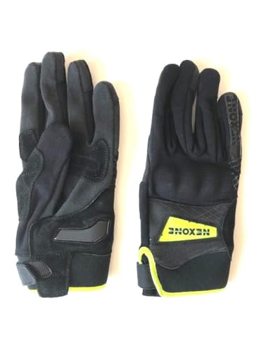 Gant moto été homme respirant Nexone San Remo XS Jaune haute sensibilité