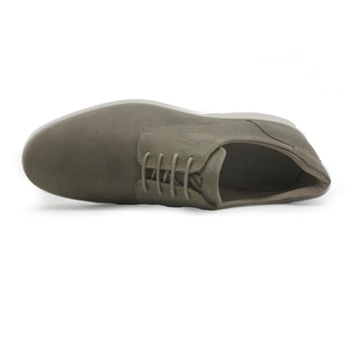 ECCO Mens S Lite Hybrid Leather Nutmeg Brown Shoes 13-13.5 US3