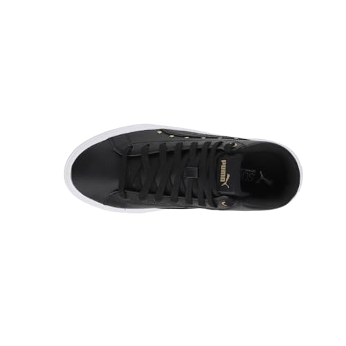 PUMA Kids Girls Kaia Mid Stud Platform Sneakers Shoes Casual - Black4