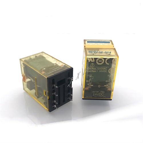 Relais 24V RU2V-NF-D24 10A Commutation Haute Précision à 8 Broches