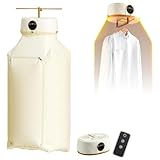 Portable Clothes Dryer,2026 New Mini Laundry Dryers With Remote Control,Garment Steamer & Folding System,With Remote Control, for Travel, Home, Apartment