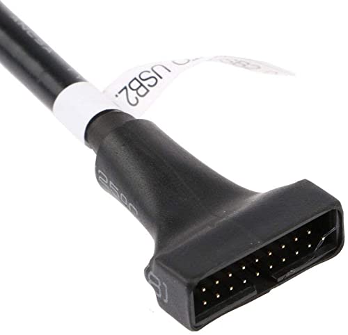 PrimeX PX-4584 Anakart USB 2.0 Girişi USB 3.0 Porta Çevirici Kablo, 9 Pin USB 2.0 Anakart Header to 19 Pin USB 3.0 Ön Panel Dönüştürücü, PC Kasa Ön USB Port Bağlantı Adaptörü