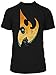 JINX Starcraft II Protoss Silhouette Men's Gamer Graphic T-Shirt, Black, Large