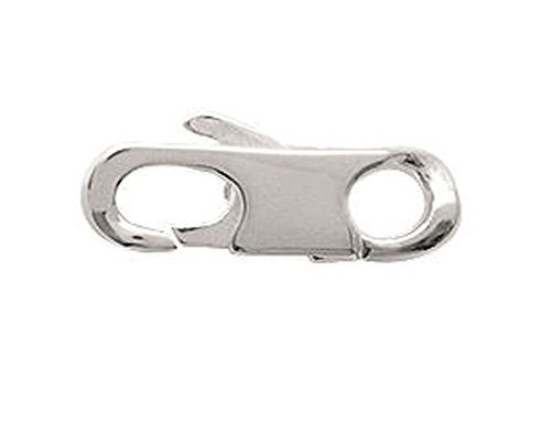 Les Plaisirs de Stella Fermoir Mousqueton en Argent 925/000-15 mm - Largeur 5 mm