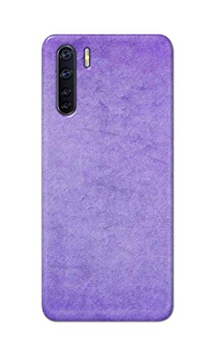 Image of Plain Purple Hard Back Case Cover for Oppo F15 / Oppo A91 / Oppo F15s / Oppo Reno 3, CPH2001, CPH2021 Back Cover -(J5) VNS2226