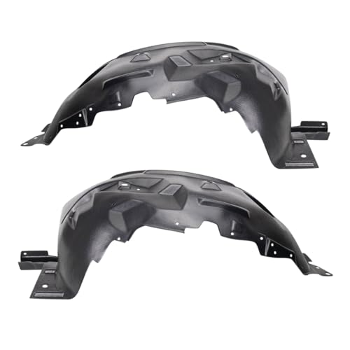 Image of TRQ Front Inner Fender Liner Set Compatible with 2001-2009 Mazda B2300 1998-2001 B2500 1998-2007 B3000 1998-2009 B4000 MA1248114 MA1249114