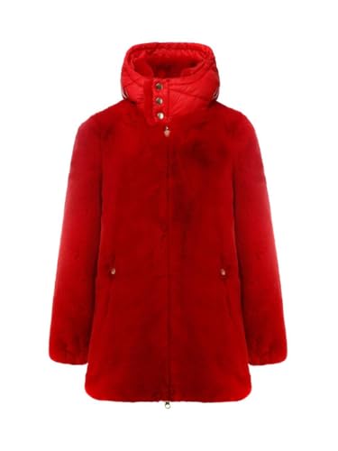INVICTA 4431600/D Pelliccia rouge femme XS protège du froid et sublime la silhouette