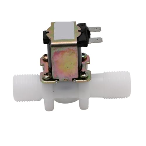Électrovanne magnétique 24V robuste en plastique de précision 1/2"