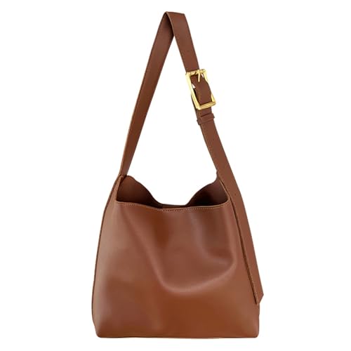 Sac à bandoulière grand volume style japonais avec similicuir souple