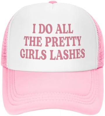 Funny Trucker Hats for Women Adult Humor Hot Pink Funny Gag Trucker Hats for Men Girls image 5
