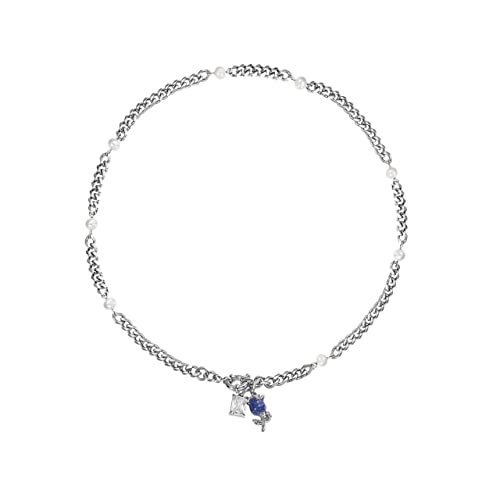 Pendentif carré rose vintage idéal pour sublimer vos tenues bohèmes d'été