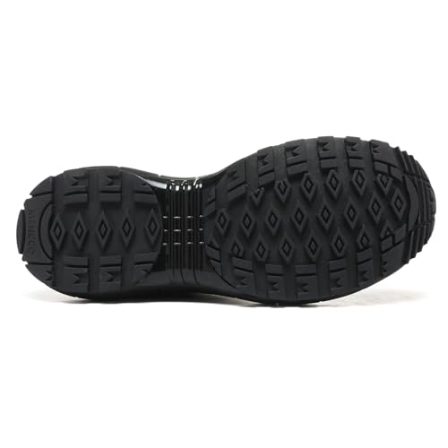 Men's Lacing Free Running Walking Tennis Waterproof Shoes Athletic Gym Workout Jogging Comfortable Cushioning Sneakers4