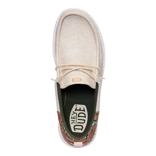 HEYDUDE Men’s Wally Funk Duck Print Slip-On Loafers | Lightweight, Comfortable Casual Shoes3