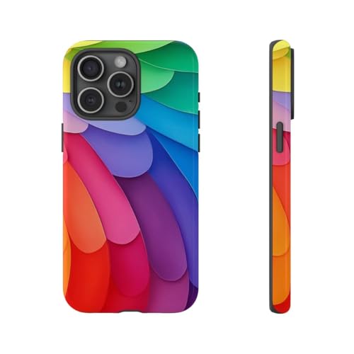 Coque arc-en-ciel iPhone 15 Pro Max pour illuminer votre style urbain