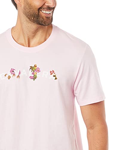 Camiseta Manga Curta Assinatura Pintura, Masculino, Cavalera, Flamingo, G