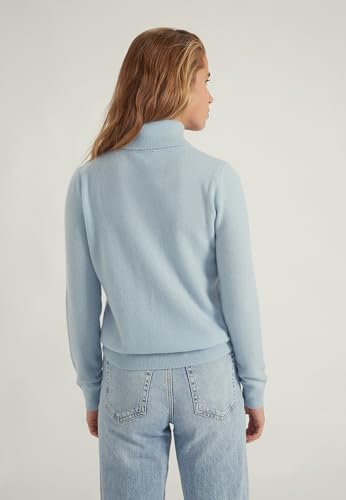 Image of Style & Republic Women's 100% Cashmere Slim Turtleneck Pullover Sweater