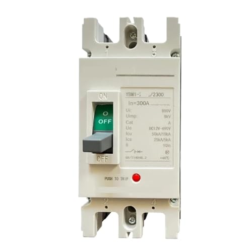Disjoncteur CC 160A YBM1 2P protection magnétothermique tension continue
