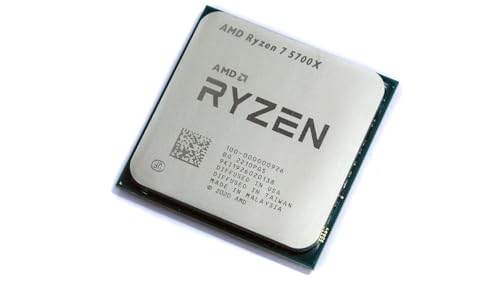 AMD Ryzen 7 5700X 8コアデスクトッププロセッサ:16スレッド、65W TDP 95W TDP CPUクーラー、32MB L3キャッシュ、PCIe 4.0、最大4.6GHzブースト、AM4、Zen 3、DDR4、Precision Boos