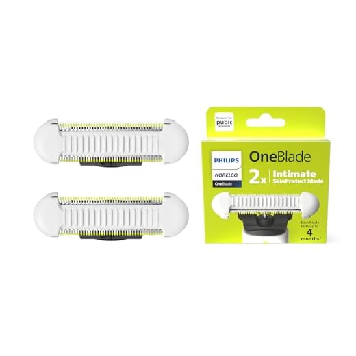 Philips Norelco OneBlade Skin Protect Replacement Blade, for OneBlade Electric Shaver and Trimmer, Durable Stainless Steel, Trim and Shave with Extra Skin Protection, 2 Count, QP229/80