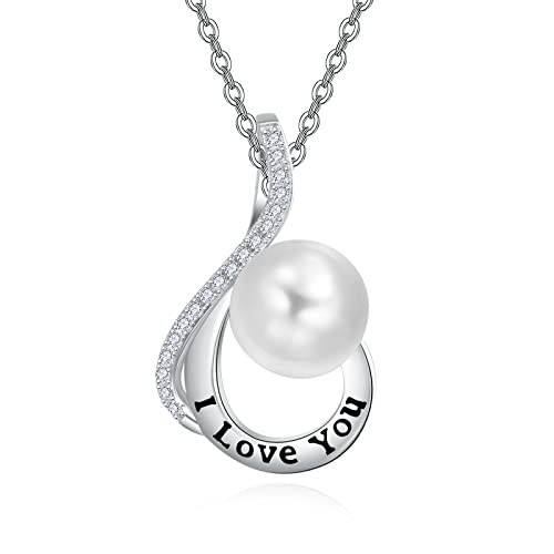 Collier perle argent 925 gravure celtique haute joaillerie