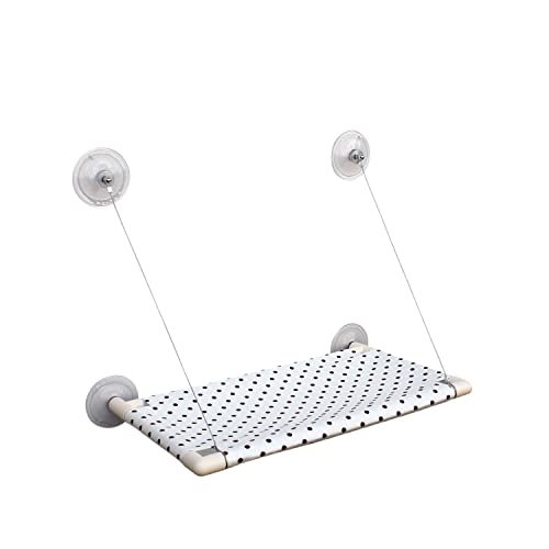 Cama de Janela para Gatos, Gatton Cama para Gatos, Prateleira para Gato, Catbed King Suede Polka, Br