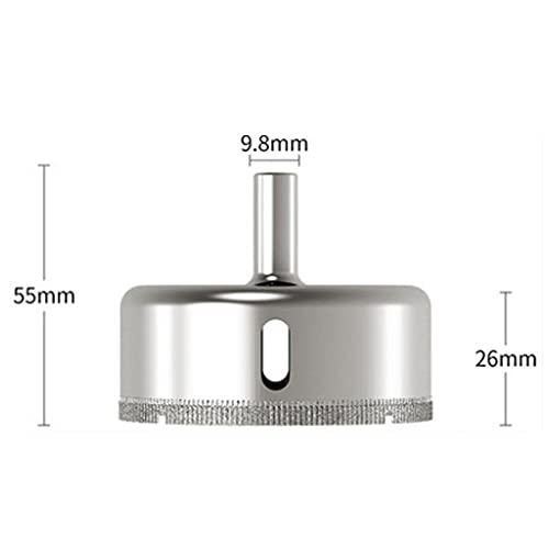 Broca Diamantada para Vidrio 70 mm miniatura 2