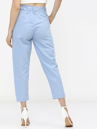 Image of Tokyo Talkies Women's Mom Fit Regular Jeans | Stretchable Mid-Rise Jeans Pant