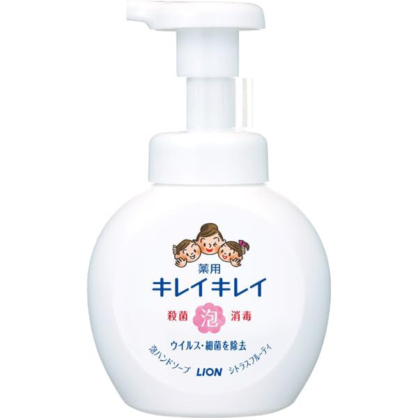 Kirei Kirei Medicated Foam Hand Soap, Citrus Fruity Scent, 9.8 fl oz (250 ml), 1 Piece, Foam, Hand Soap, Liquid, Stylish, Satapura, Ranking for a Trial