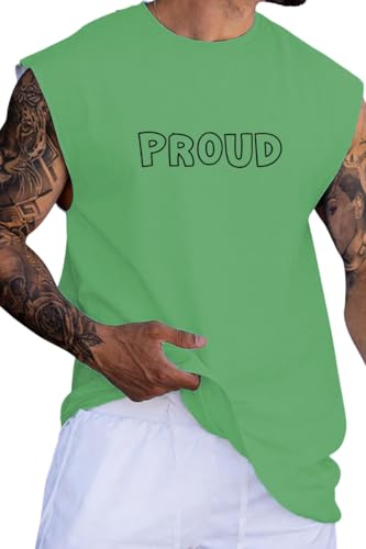 Image of RodZen Mens Polyester Tank Tops Sleeveless Round Neck T-Shirt for Gym, Running and Outdoor