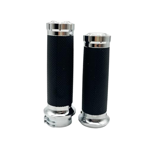 Poignées guidon moto 25mm anti glisse pour résoudre le manque d'adhérence en softail