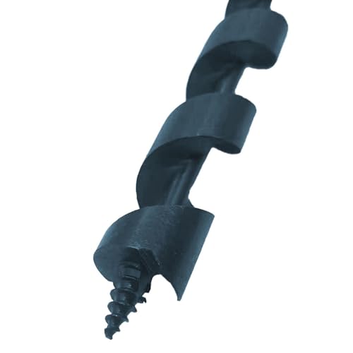 ZOOMELLA® Hand Auger Wrench Wood Drill Manual Tool for Shelter Building Hiking Camping 10x260 mm