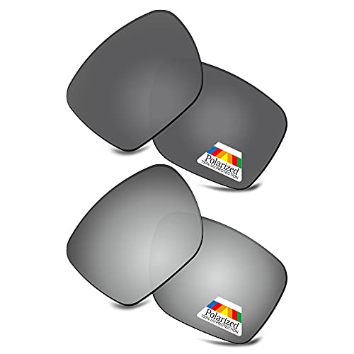 Image of Bwake Replacement Lenses for Oakley Sylas OO9448 57mm / Sylas XL OO9448 60mm Sunglasses POLARIZED