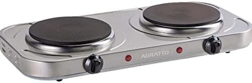 Fogao Eletrico de Mesa Agratto FM-01 127V 2000W, 4917, Inox