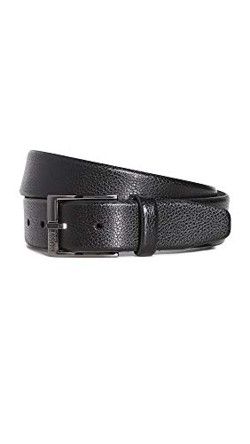 BOSS mens Belt, Night Black, 34 US