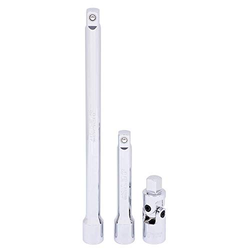 Jet 20-Piece 1/2-inch Drive SAE, 6 Point, Ratchet Wrench Chrome Socket Set, 600323