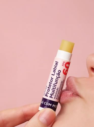 Protetor Solar Labial FPS 60 Açaí com Morango 5g - Anasol