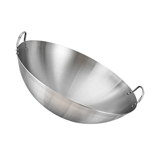 Wok Pan acero inoxidable DEPILA miniatura 1