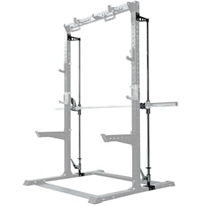 【引取限定】パワーラック&バーベル キャップバーベルパワーラックJフック60Mmおよびウェイトケージ