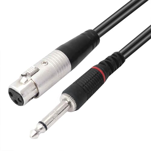 Image of MX 3-Pin XLR Male to Female Microphone Cable - 5m Audio Mic Cord for Guitar, Speakers, Studio & Live Sound Multicolor Wire