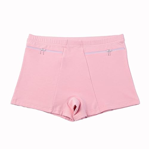 Couleur pure boxer femme douceur supérieure avec finitions soignées et poche de sécurité
