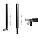 4G LTE 5G CBRS Antenna, 600-6000MHz Wide-Band, 10dBi SMA Male Connector, 2-Pack,Eifagur