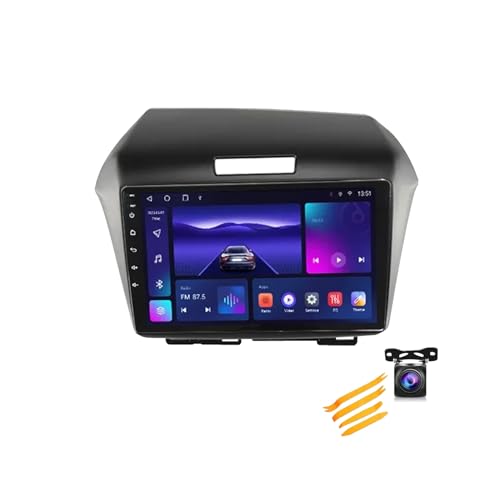 FONALO Autoradio Bluetooth Autoradio mit DAB Navi Android für Honda Jade 2013-2018 Plug-and-Play Auto-Multimedia-Player mit 1080P HD-Touchscreen DAB/GPS (Color : T 8CORE 8+128G)
