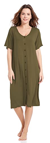 Chemise de nuit grande taille CHUNG anti-transpiration coupe ample femme