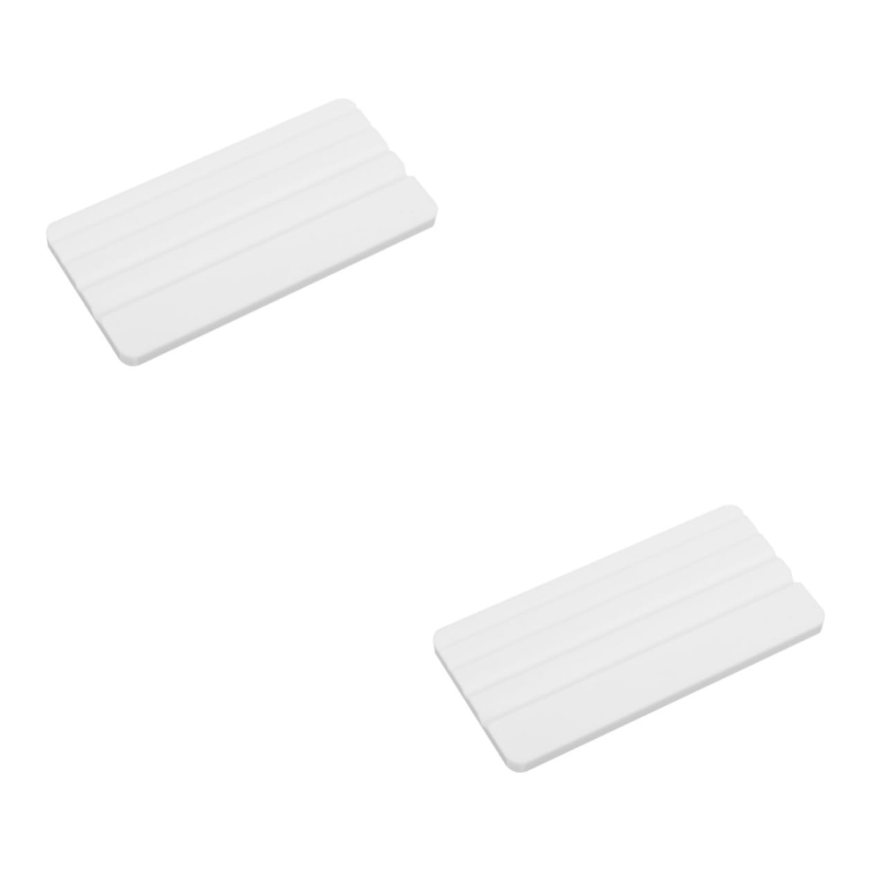 VANZACK Gem Display Tray - Jewelry Grading Plate for Diamonds - Gemstones & Collectibles White Color Convenient Slots for Bead Storage & Color Comparison for Collectors