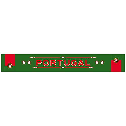 World Cup Fifa Qatar 2022 Official Scarf Portugal,Unisex,One Size, Multicolour