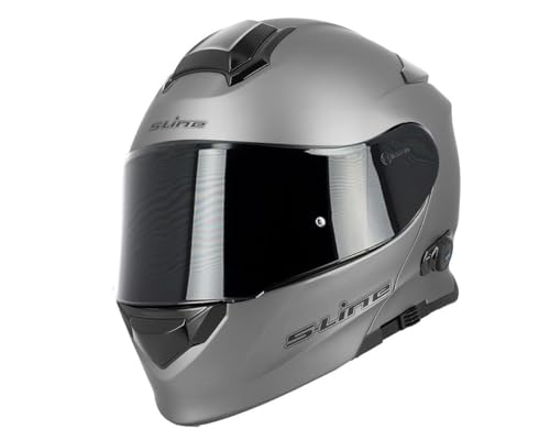 Casque modulable avec Bluetooth intégré INTERCOM S550 : double écran solaire et Pinlock inclus