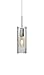 Besa 1JT-JUNI10CL-SN Transitional One Light Pendant from Juni Collection in Pewter, Satin Nickel, Silver Finish, 3.50 inches