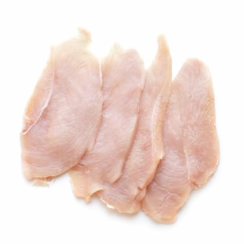Casa Ortega- Pechuga de pollo en filetes 500 g - Cortes finos, ideales para tus recetas